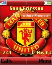 Manchester United 2006 tema screenshot