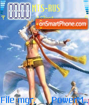 Final Fantasy X2 01 es el tema de pantalla