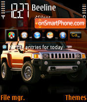 Hummer H3 02 tema screenshot