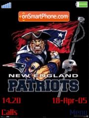 Скриншот темы New England Patriots