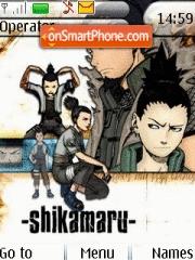 Shikamaru tema screenshot