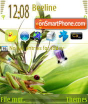 Frog S60v3 theme screenshot