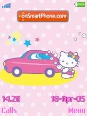 Car Wash Kitty es el tema de pantalla