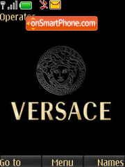 Скриншот темы Versace Animated