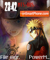 Скриншот темы Naruto Shipuuden S60