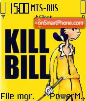 Скриншот темы Funy Kill Bill