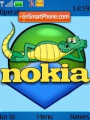 Krokadil Nokia es el tema de pantalla