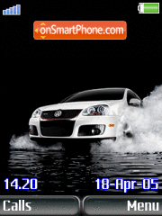 Vw Golf Gti Animated es el tema de pantalla