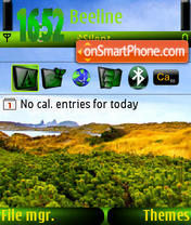 Nature ver1s60v3 tema screenshot