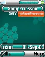 Hexagon Headache tema screenshot