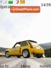 Скриншот темы Renault R5 Turbo