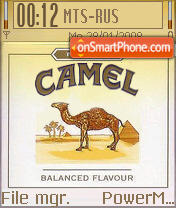 Camel 02 tema screenshot