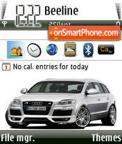 Audi Q7 tema screenshot