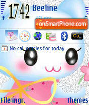 Cute Cat tema screenshot