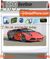 Lamborghini Murcielago tema screenshot