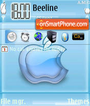 Apple Theme es el tema de pantalla