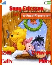 Pooh Xmas tema screenshot