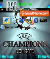 UEFA Champions League 01 es el tema de pantalla