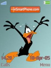 Daffy Duck tema screenshot