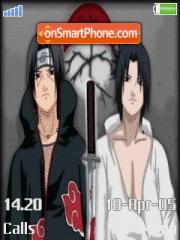 Sasuke Vs Itachi tema screenshot