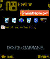 D&G 01 tema screenshot