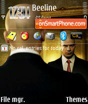 Hitman 05 theme screenshot