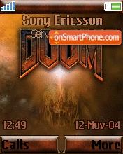DOOM3 theme screenshot