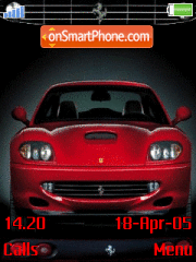 Ferrari tema screenshot