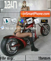 Bike 01 S60v3 tema screenshot