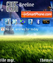 Omid Space Theme-Screenshot