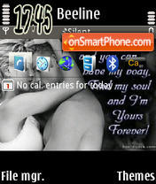 Foreverlov tema screenshot