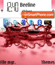 Drop tema screenshot