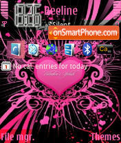 Pink Love Theme-Screenshot