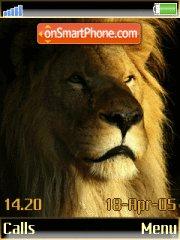 Gold Lion tema screenshot