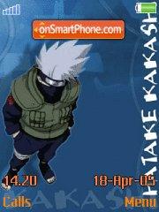 Скриншот темы Kakashi Hatake