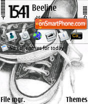 Converse S60v3 tema screenshot