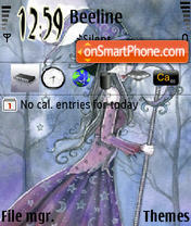 Witch tema screenshot