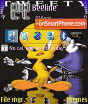 Tweety&Sylvester tema screenshot