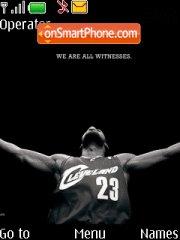 Capture d'écran Nike Witness thème