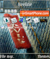 Levi's S60v3 Theme-Screenshot