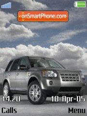 Скриншот темы Land Rover