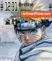 Capture d'écran Naruto 12 thème