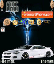 Bmw M6 theme screenshot