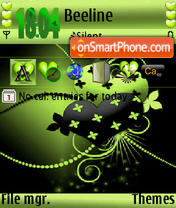 Abstract Heart Ver2 s60v3 Theme-Screenshot