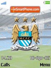 Capture d'écran Manchester City thème