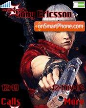 Скриншот темы Devil May Cry 3