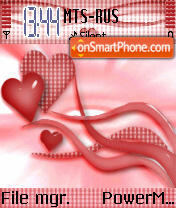 Lovely Heart theme screenshot