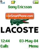 Lacoste 561 tema screenshot