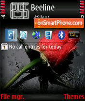 Red3 theme screenshot