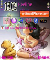 Fairy and Bear es el tema de pantalla